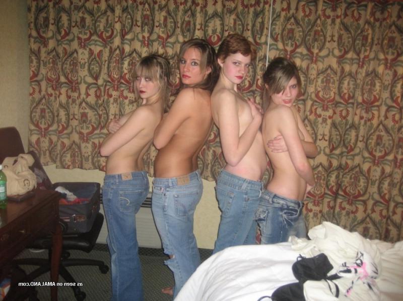 14P Pictures of wild amateur kinky lesbians going crazy in a hotel room