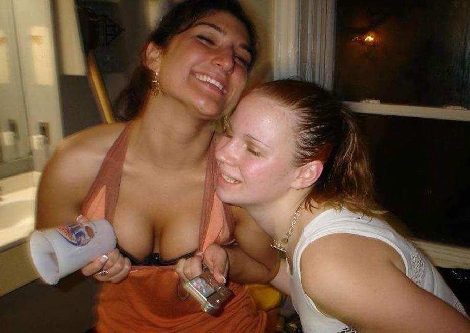 15P Pictures of crazy drunk teens going lesbian