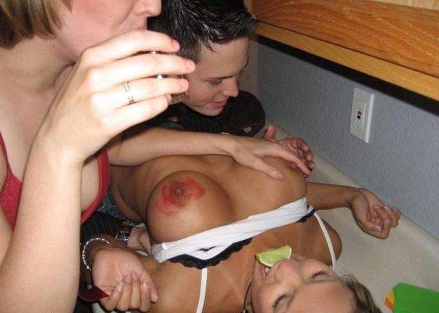 15P Pictures of crazy drunk teens going lesbian