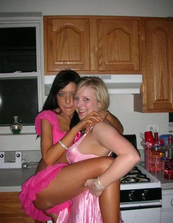15P Pictures of bi-curious teens going wild