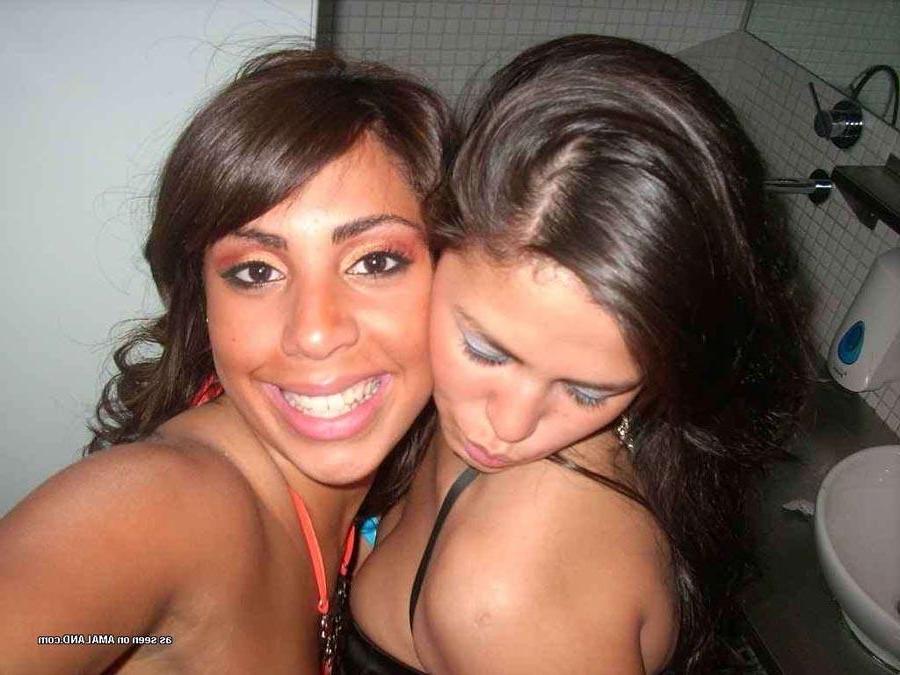 15P Lesbian party girl getting slutty with her friend