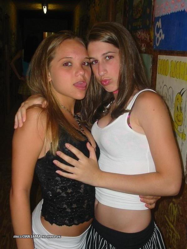 14P Hot naughty lesbian lovers grabbing each other's tits