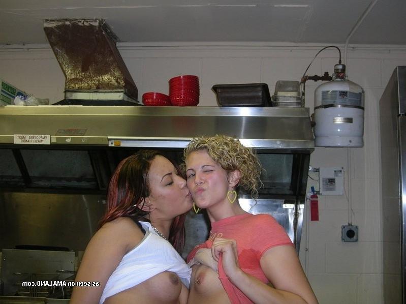 15P Nice flaming hot photos of amateur girls flashing tits