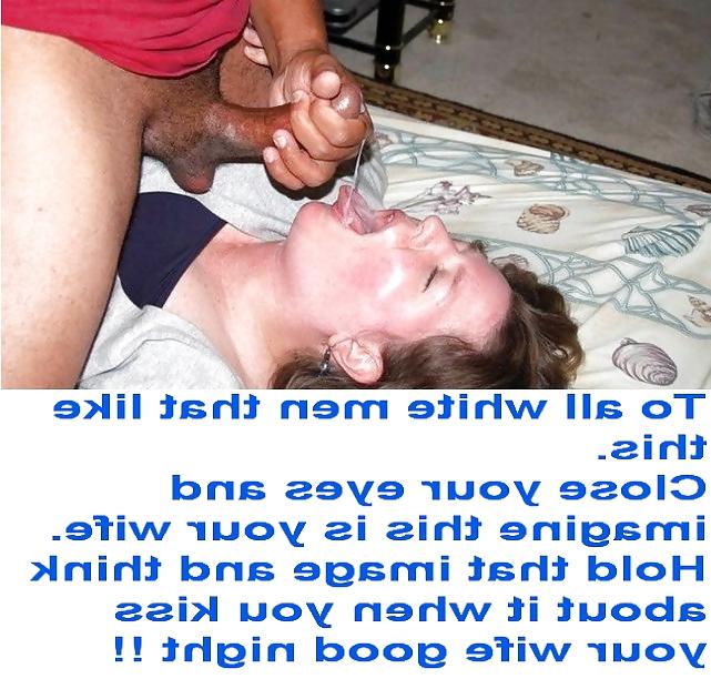 25P White wives getting facial interracial
