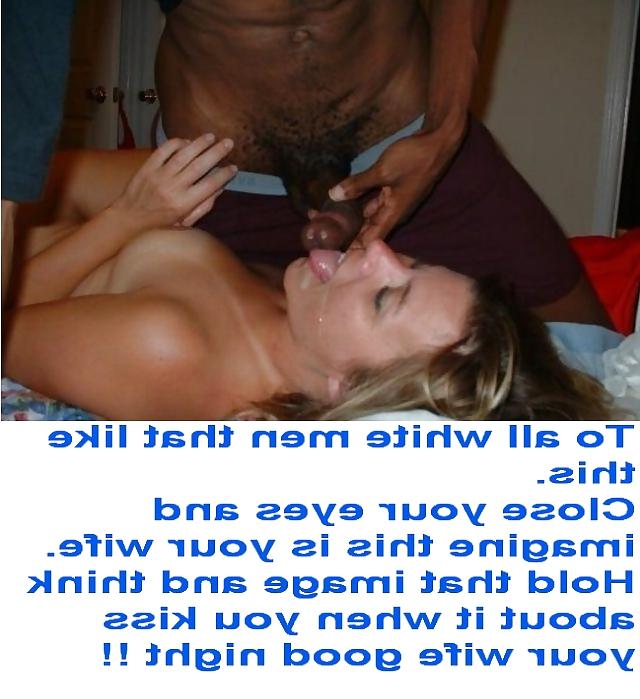 25P White wives getting facial interracial