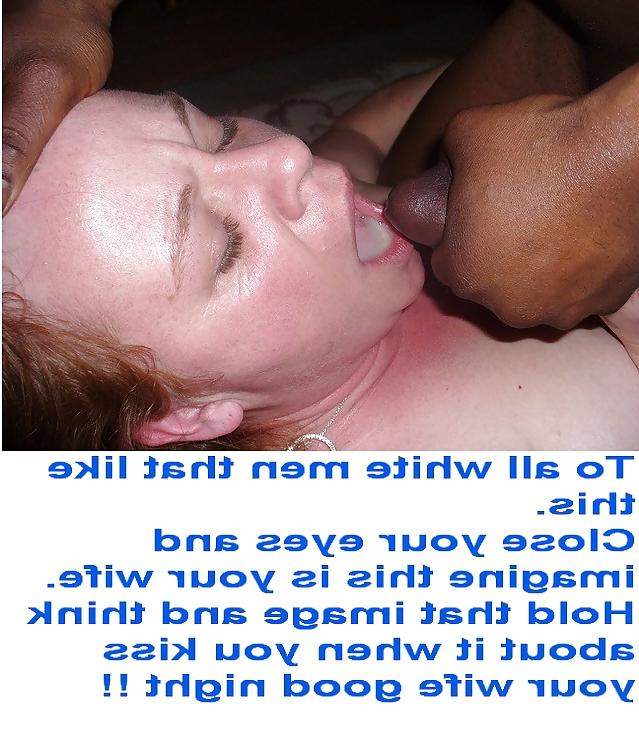 25P White wives getting facial interracial