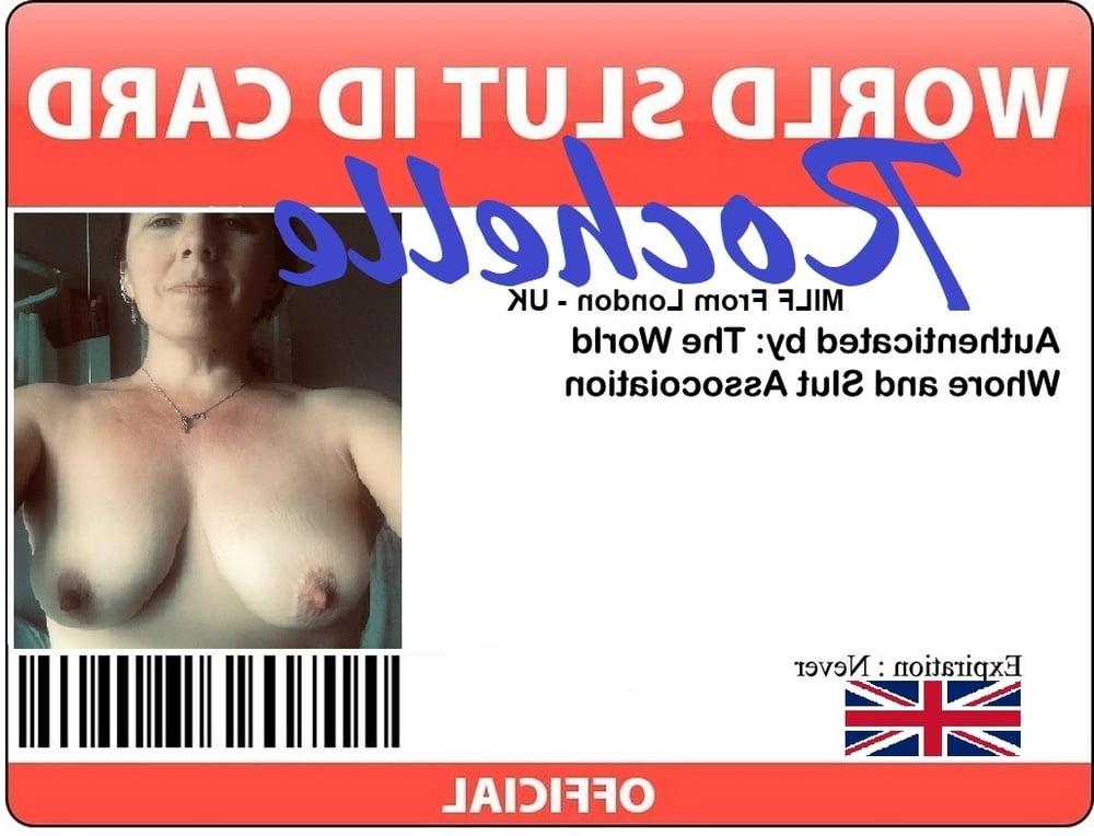 13P Sexy UK MILF Rochelle from London Showing her Beautiful B