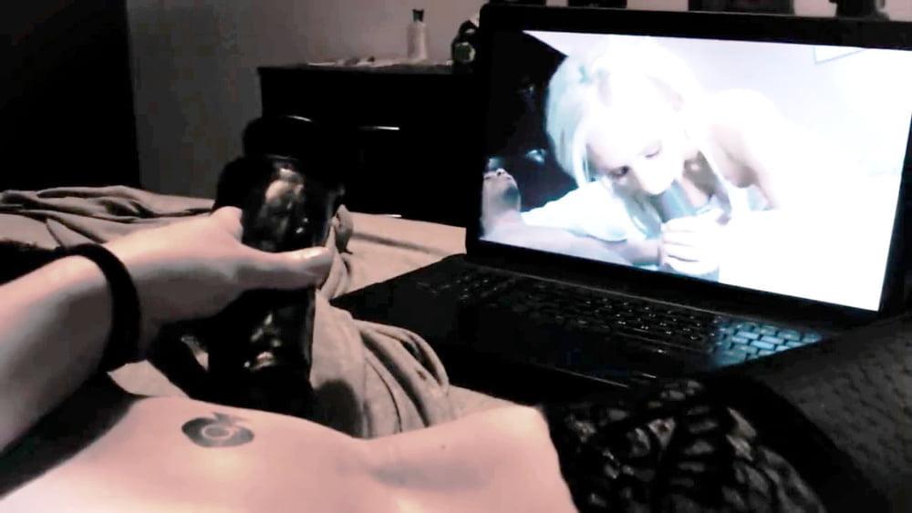 25P Practicing with bbc dildo