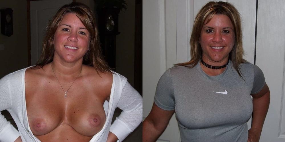 20P Amateur Wives Dressed Undressed
