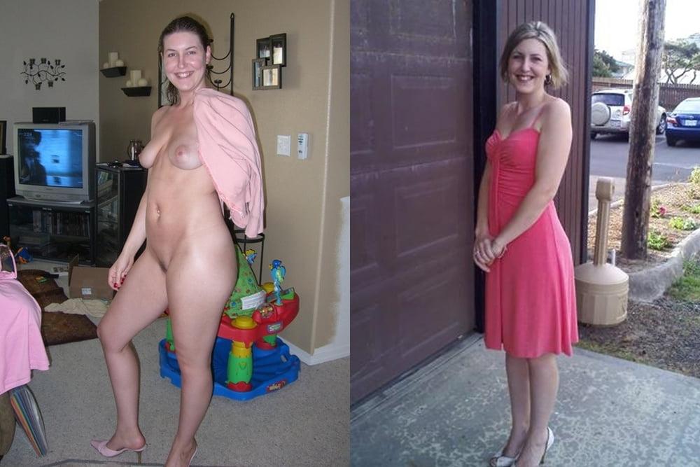 20P Amateur Wives Dressed Undressed