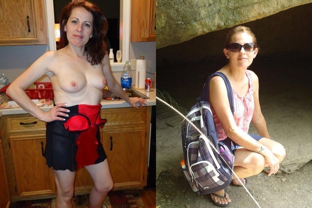 20P Amateur Wives Dressed Undressed