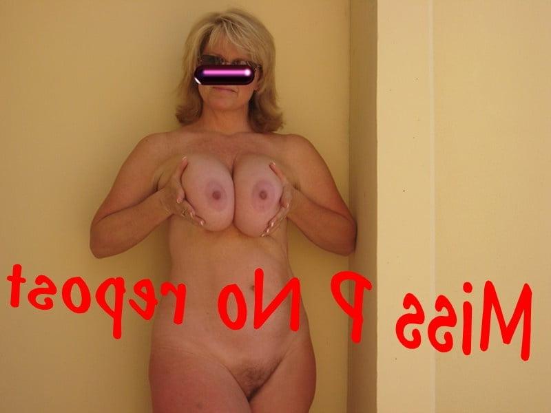 25P Voluptuous Milf Blonde Wife Nude Topless Housewife