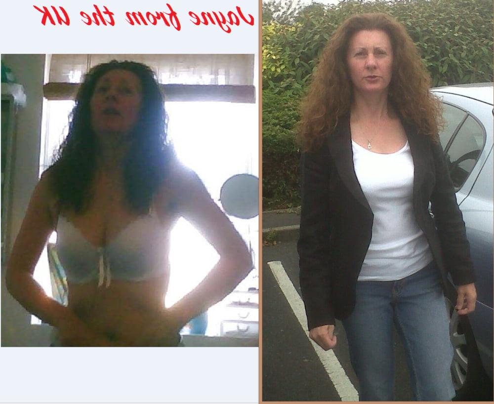25P Jayne UK milf dressed undressed capture