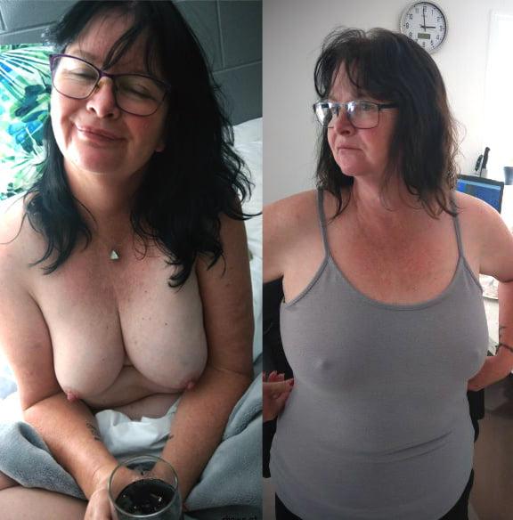 25P Dressed Undressed 58 Everyday Milfs