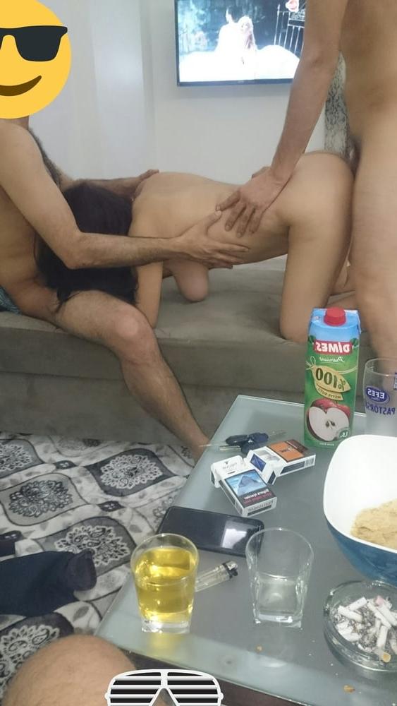 15P Turkish Mom MILF Sex Party