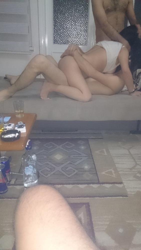 15P Turkish Mom MILF Sex Party