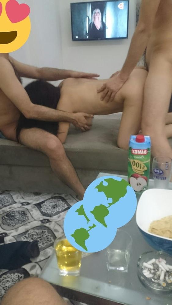 15P Turkish Mom MILF Sex Party