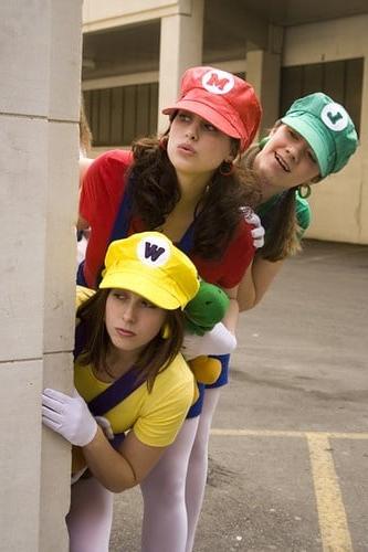 25P MARIO COSPLAY flexible ass legs costume lesbian milf squirt