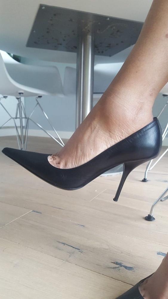 25P Sexy Milf, High Heels, Stocking Fotoshooting 4