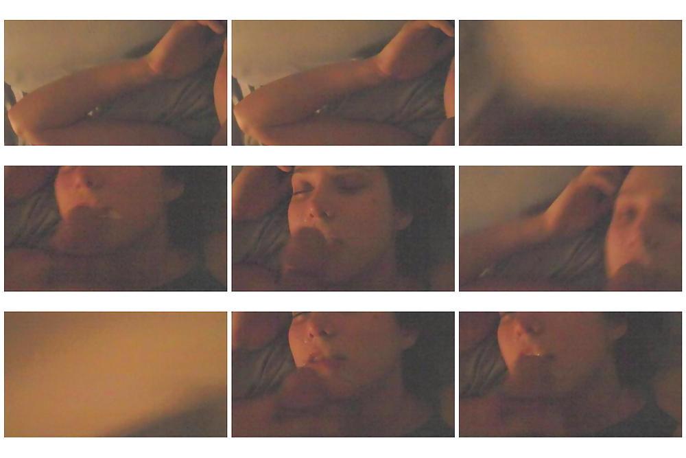 4P Screencaps NEW of my ex amateur teen GF facial COMMENTS 