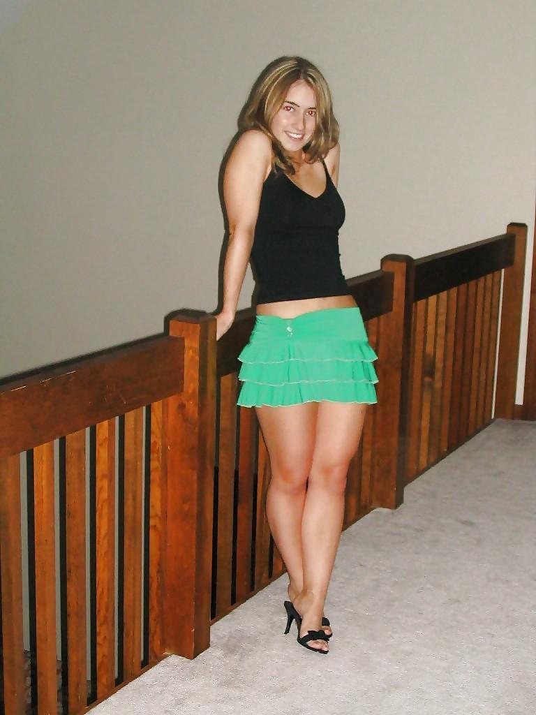 10P The Beauty of Amateur Teen Blonde Nice Tits