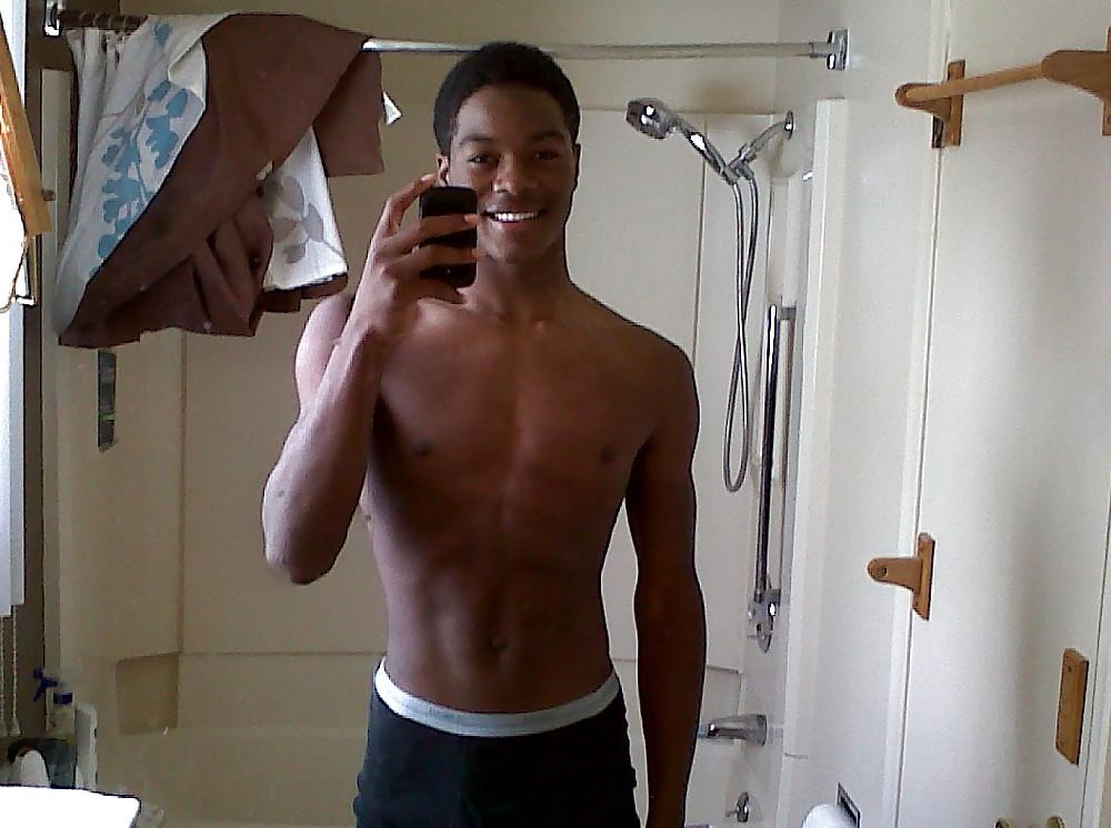 24P Young ebony boys