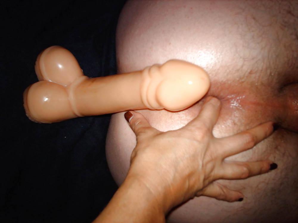 4P Huge big strapon dildo
