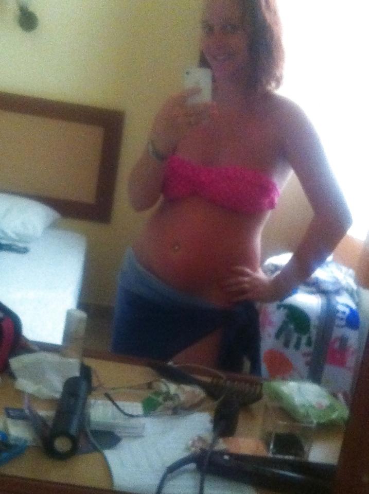 6P Amateur teen red head