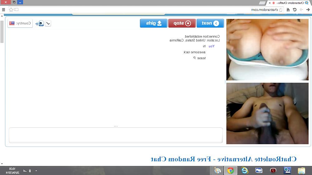 6P Huge tits girl on webcam