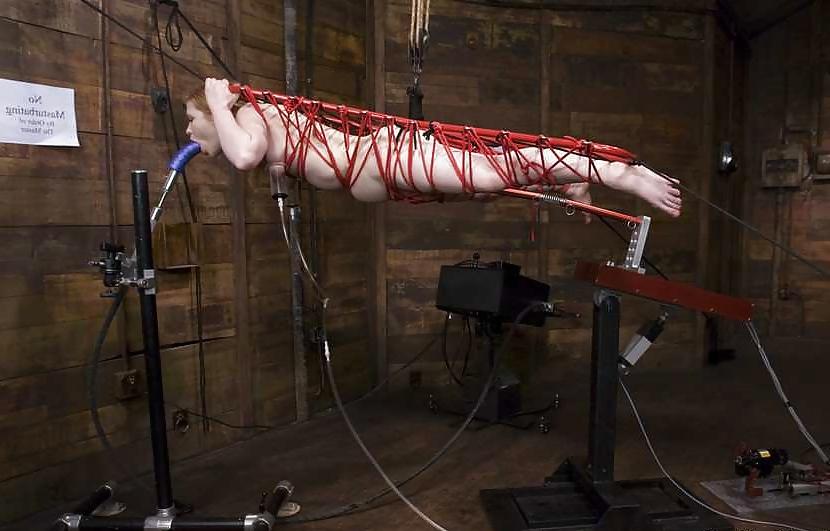 15P Madison Young machine fucked