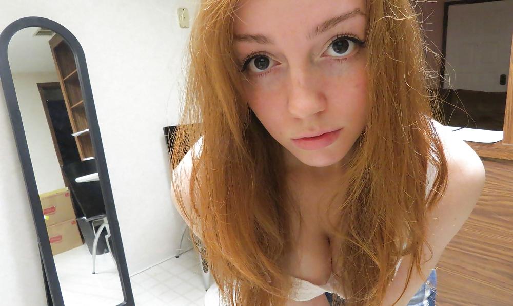 25P Ginger amateur teen