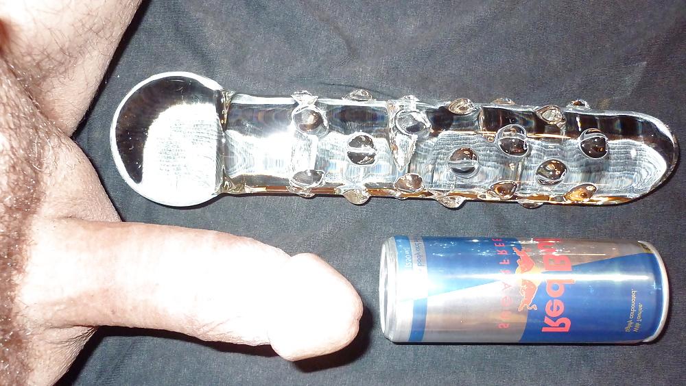 22P Huge glass dildo