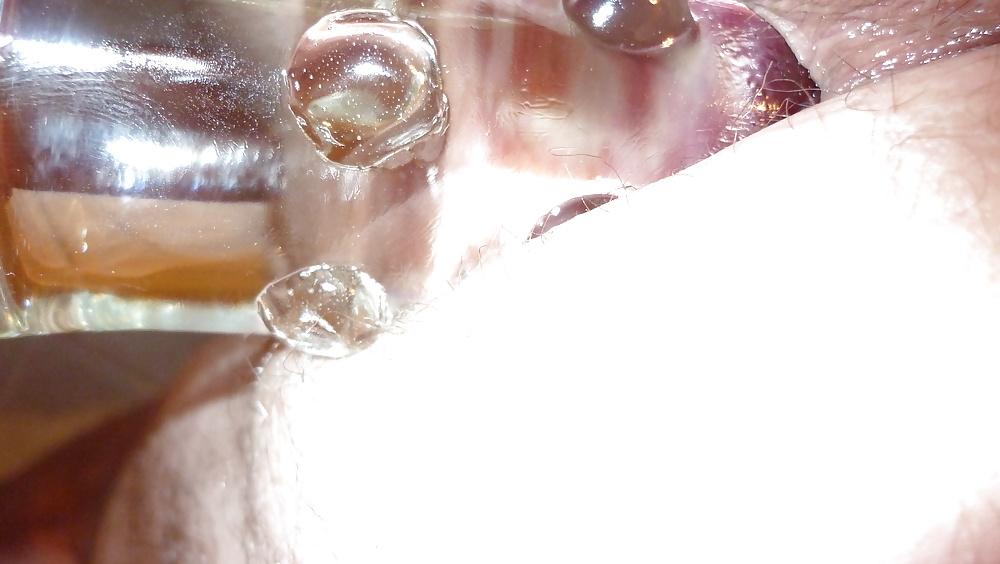 22P Huge glass dildo