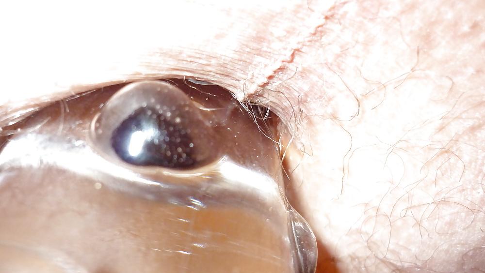 22P Huge glass dildo