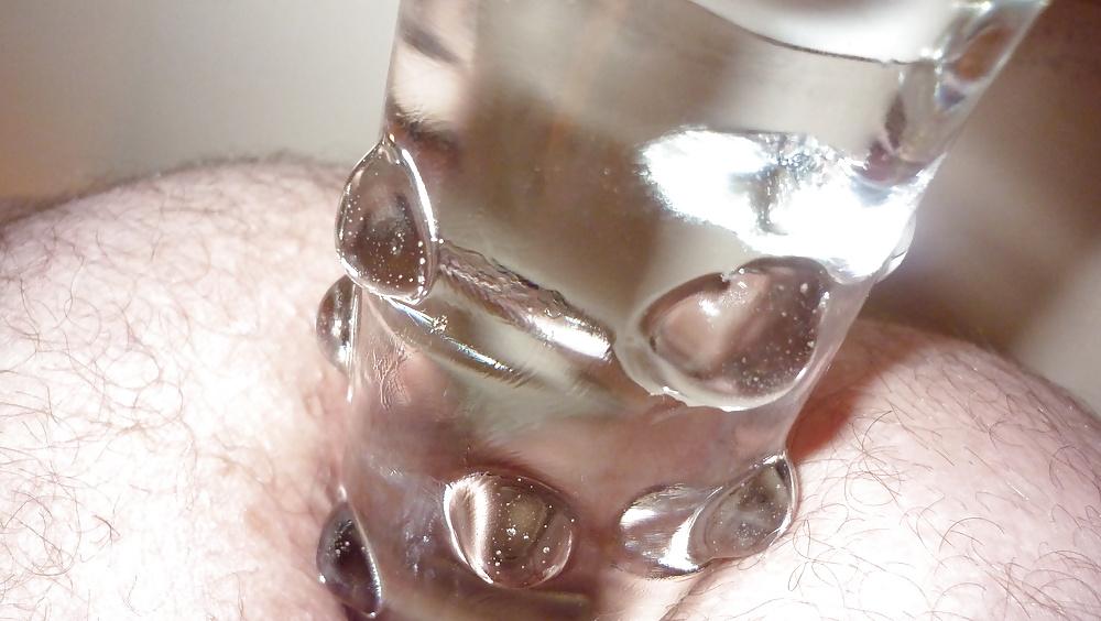 22P Huge glass dildo