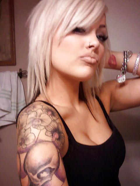 13P Very hot tattooed amateur teen girls