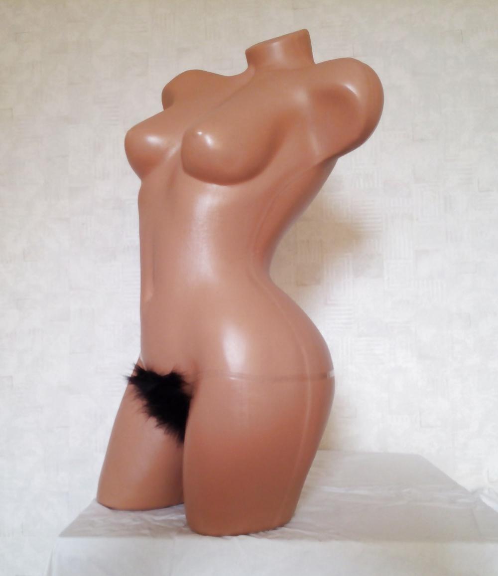 16P Hairy pussy-Wig.Panties with hole.