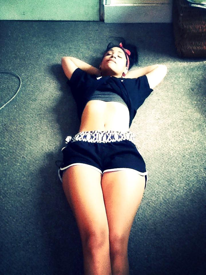 14P Melua - Hot Ebony Teen for a hard Fuck 