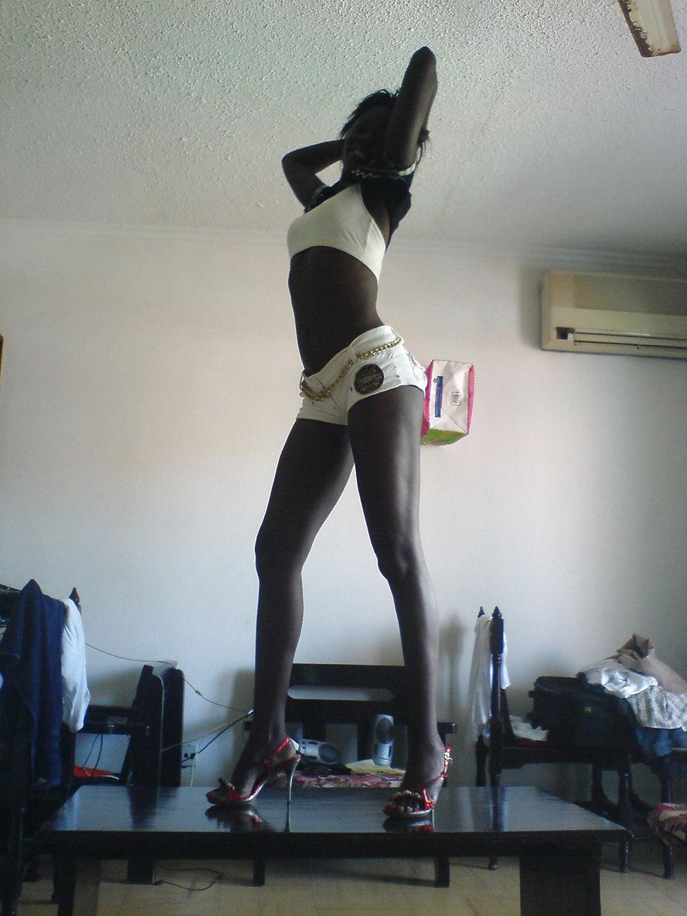 25P Pretty Amateur Ebony SelfShot 5