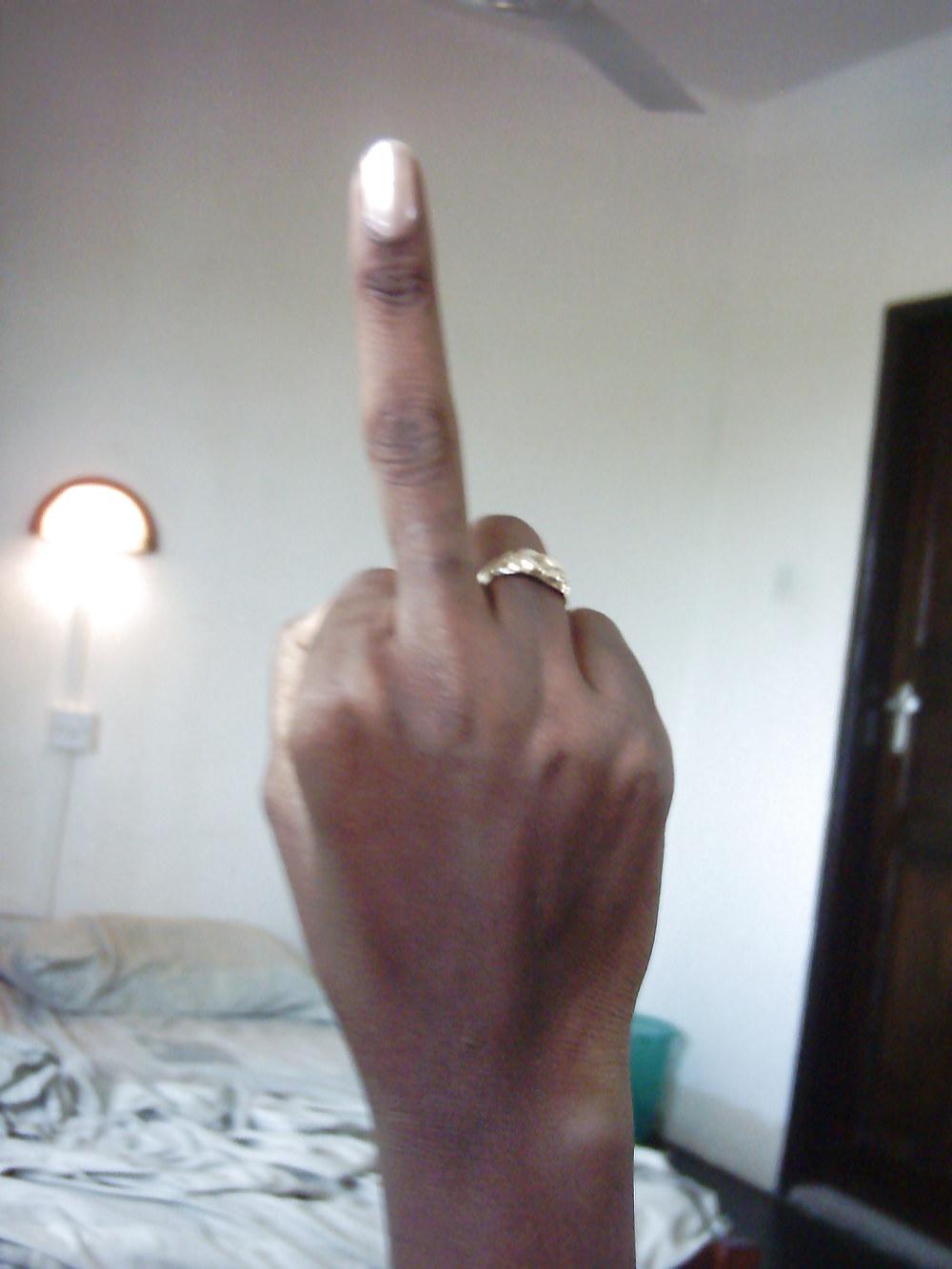 25P Pretty Amateur Ebony SelfShot 5