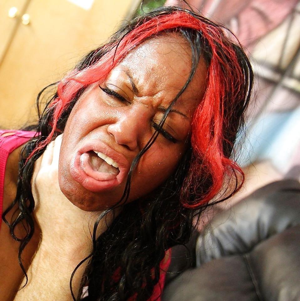21P Ghetto Ebony Whore Degraded