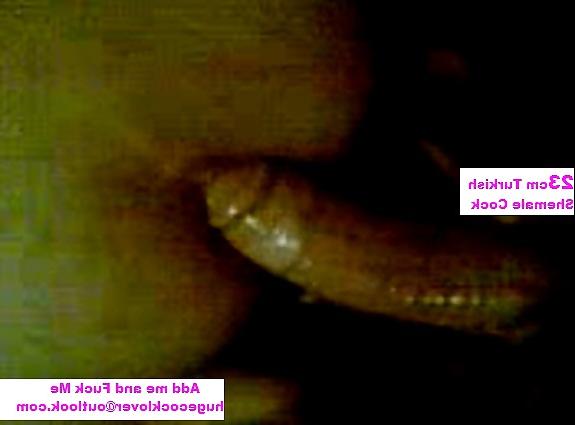 14P Huge COCK Shemale fucking my tight ass hole
