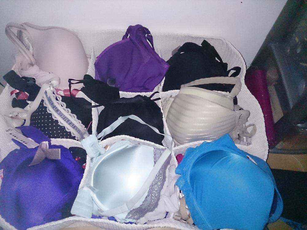 19P Having fun with my sister's friend bra panties pantyhose