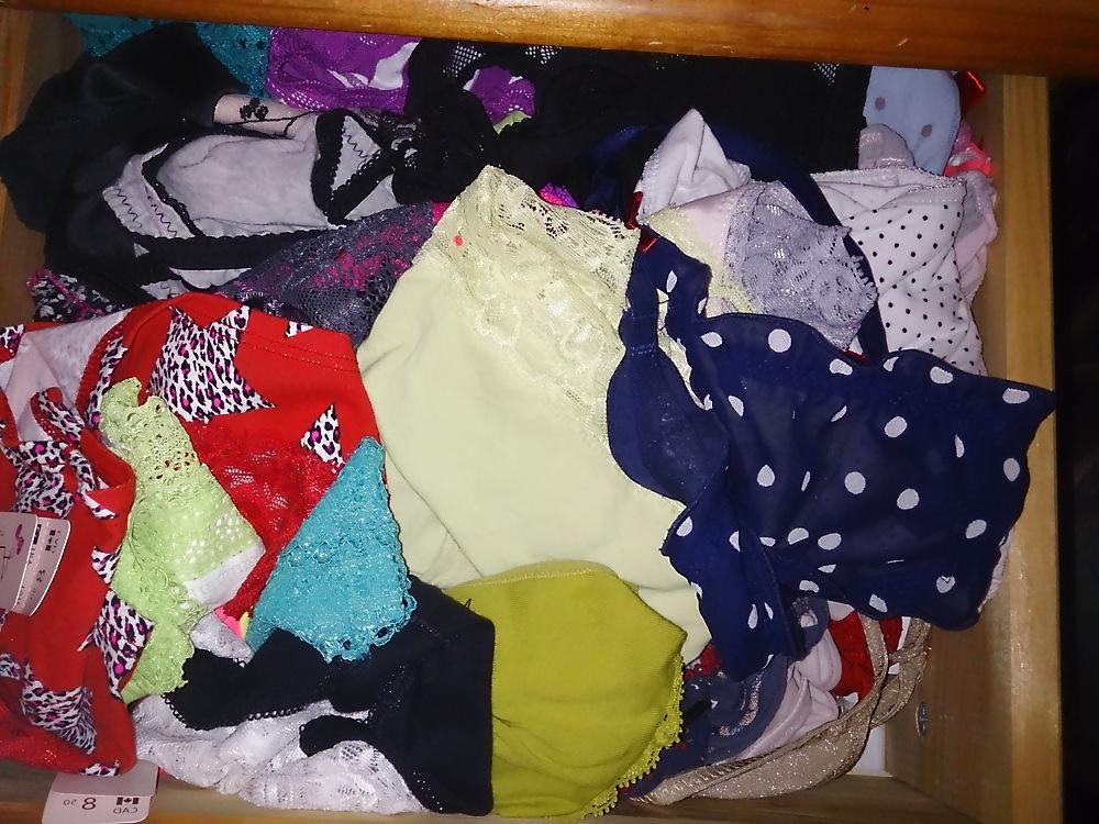 19P Having fun with my sister's friend bra panties pantyhose