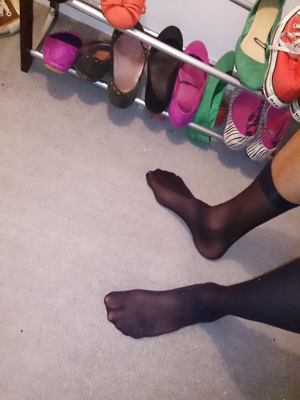 19P Having fun with my sister's friend bra panties pantyhose