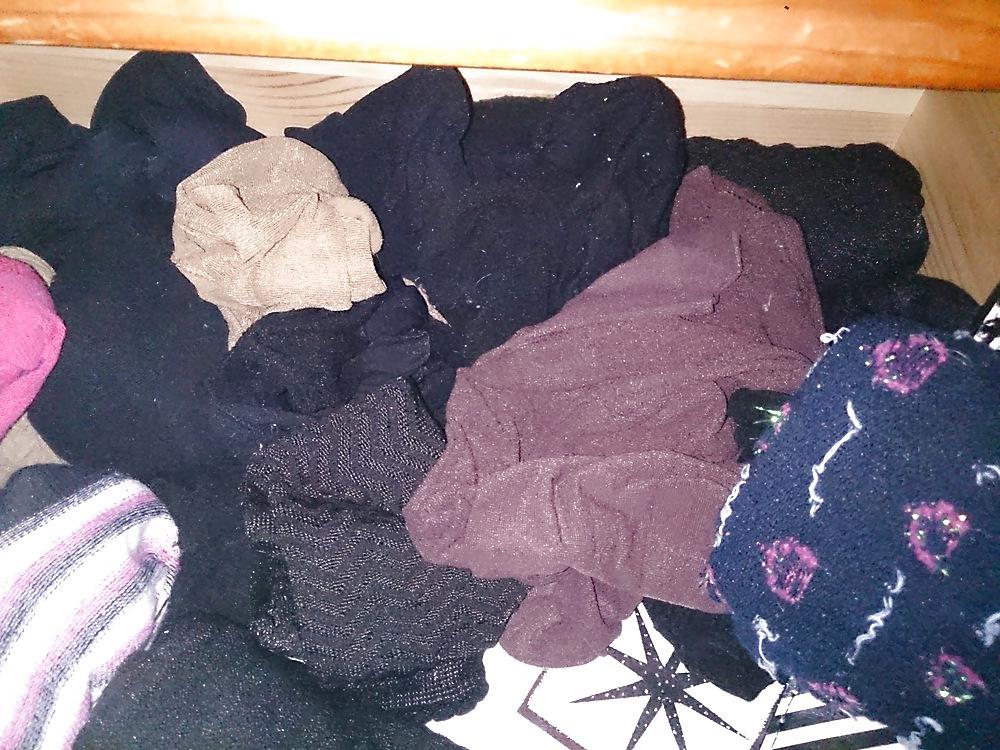 19P Having fun with my sister's friend bra panties pantyhose