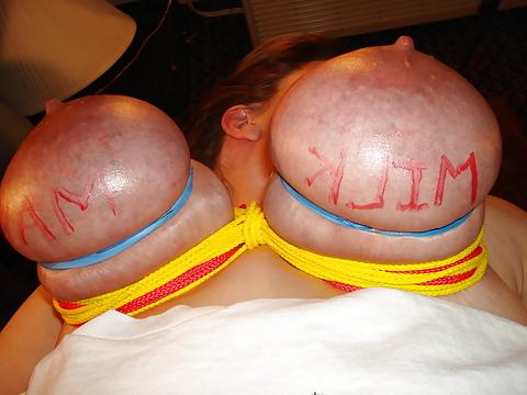 21P Friend plays with wifes big boobs