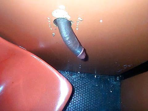 18P Sissy Glory hole adult theater slut #1