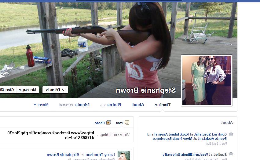 14P Facebook friend Stephanie Brown exposed
