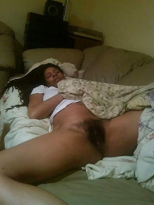 25P Hairy Ebony Pussy 2